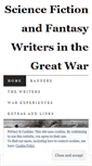 Mobile Screenshot of fantastic-writers-and-the-great-war.com